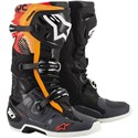 Black/Grey/Orange/Red