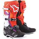 Black/Red/Orange/White