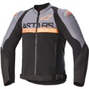 Black/Grey/Flo Orange