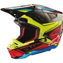 Black/Flo Yellow/Red/Blue