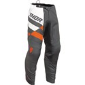 Charcoal/Orange/White