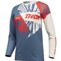 Steel Blue/White/Orange