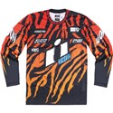 Orange/Black/White