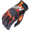 Black/Orange/White