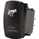 Flip Front Cannons Light Switch