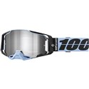 Light Blue Black/Silver Mirror