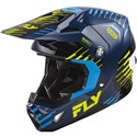 Navy Blue/Flo Yellow/White