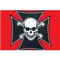 Stiffy Legal Maltese Skull Replacement Flag