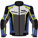 Grey/White/Blue/Flo Yellow