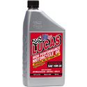 Lucas Oil High Performance Synthetic 10W30 Motorcycle Oil