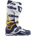 White/Navy Blue/Yellow