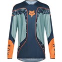 Navy Blue/Teal/Orange