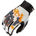 Black/White/Orange/Teal
