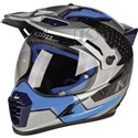 Silver/Blue/Black