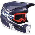 Navy Blue/White