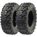 Kenda 25x8-12 K299 Bearclaw Aggressive Mud/Snow Tires - Set Of 2