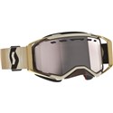 Beige/Silver Chrome