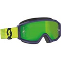 Navy Blue/Green Chrome