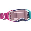 White Blue Pink Teal/Rose