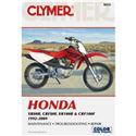 Clymer Dirt Bike Manual - Honda XR80R, CRF80F, XR100R & CRF100F