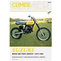 Clymer Dirt Bike Manual - Suzuki RM50-400 Twin-Shock