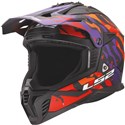 Matte Black/Purple/Orange
