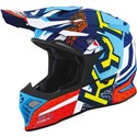 Matte Blue/Cyan/Red