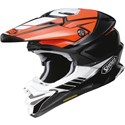 Black/Orange/White