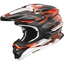 Black/Orange/White