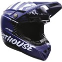 Navy Blue/White