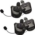 Sena SPH10H-FM Bluetooth Half Helmet Communication System Dual Pack
