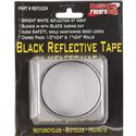 Isc Racers Tape Black Reflective Tape