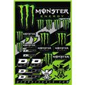 D'COR Visuals Monster Energy Logos Decal Sheet