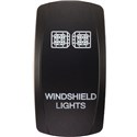 XTC Power Products Windshield Lights Rocker Switch Face Plate