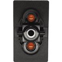 XTC Power Products Single Accessory Switch Body With L.E.D. Backlight