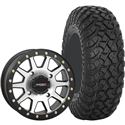 System 3 Off-Road 14x7, 4/156, 5+2 SB-3 Wheel And 30x10R-14 RT320 Tire Kit