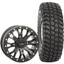 System 3 Off-Road 15x7, 4/137, 6+1 SB-4 Wheel And 32x10R-15 XCR350 Tire Kit