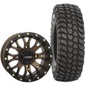 System 3 Off-Road 15x7, 4/156, 6+1 ST-3 Wheel And 32x10R-15 XCR350 Tire Kit