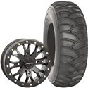 System 3 Off-Road 15x7, 4/156, 6+1 SB-4 Wheel And 32x10-15 SS360 Front Tire Kit