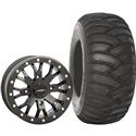 System 3 Off-Road 15x10, 4/156, 5+5 SB-4 Wheel And 32x12-15 SS360 Rear Tire Kit