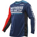 Navy Blue/Red/Black