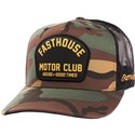 Fasthouse Brigade Camo Snapback  Hat