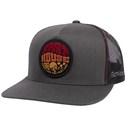 Fasthouse Waxed Youth Snapback Trucker Hat