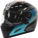 Black/Cyan/Orange