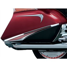 Kuryakyn Saddlebag Accent Swoop With L.E.D. Lights For Honda Goldwing