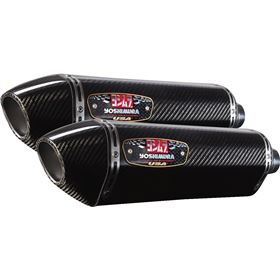 Yoshimura R-77 Street Series CARB Compliant Dual Slip-On Exhaust System