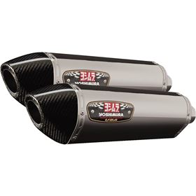 Yoshimura R-77 Race Series Non-CARB Compliant Dual Slip-On Exhaust System