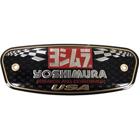 Yoshimura R-77 Replacement Muffler Badge