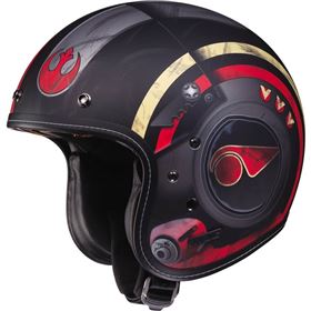 HJC IS-5 X-Wing POE Dameron Open Face Helmet
