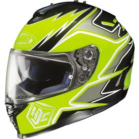 HJC IS-17 Intake Hi-Viz Full Face Helmet